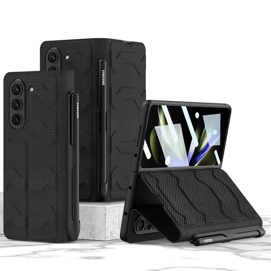 Tauri Leather Case for Galaxy Z Fold With Side Pen Slot - Astra Cases