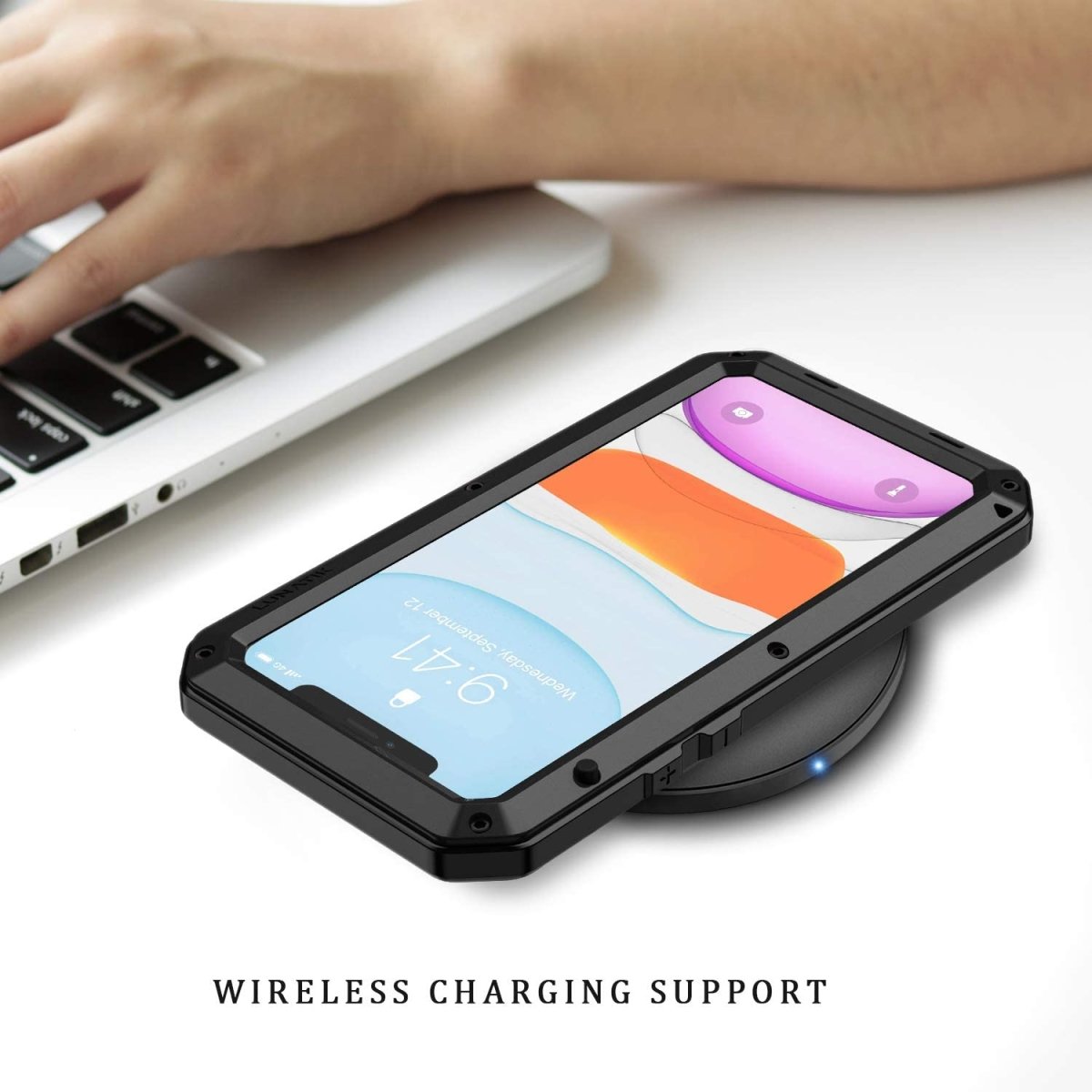 Case Does Iphone Support Qi Charging For IPhone Plus/7 Plus Case