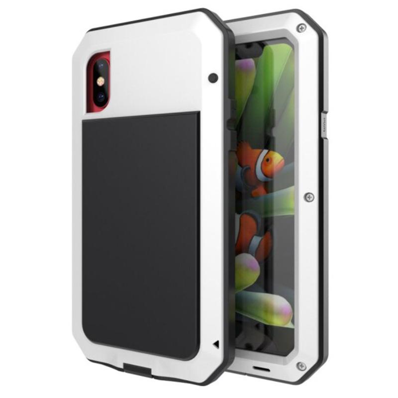 iPhone 13 Case | Titan Professional Aluminum Armor, Screen Protector, Wireless Charging Cover | Silver iPhone 13 Case | Titan Professional Aluminum Armor, Screen Protector, Wireless Charging Cover | Silver