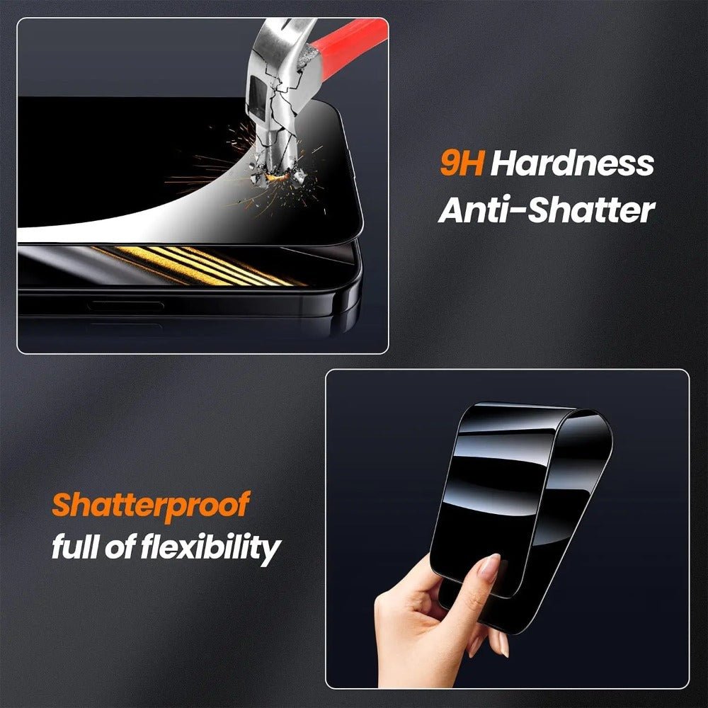 Via 2-Piece Pack Privacy Screen Protector For iPhone - Astra Cases